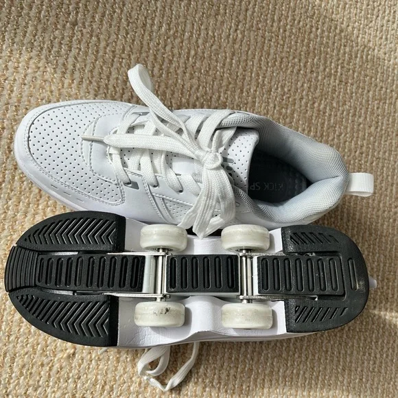 Amazon White 2in1 Roller Sneakers - Picture 4 of 7